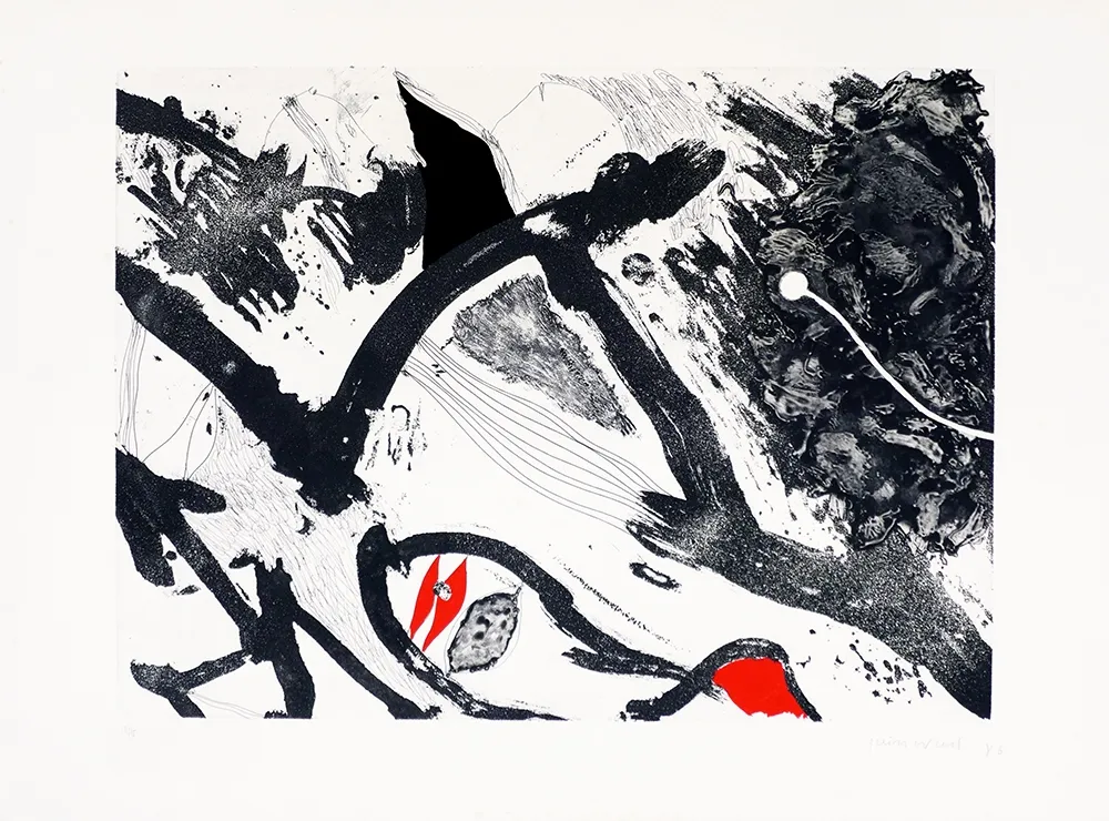 Etching Guinovart - Escala en negro