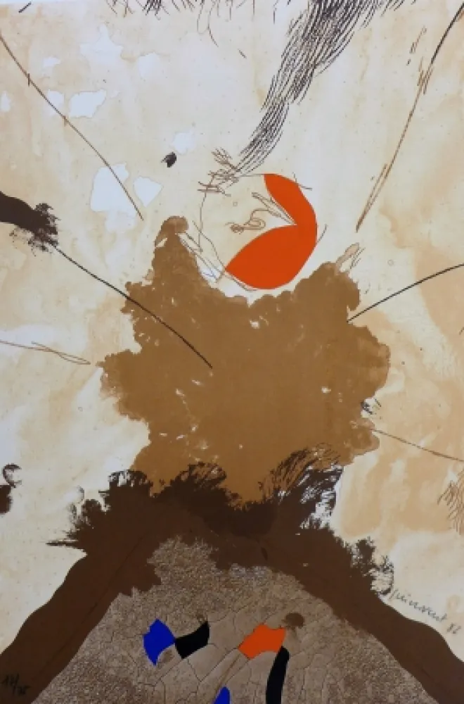 Lithograph Guinovart - Esclat ocell