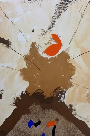 Lithograph Guinovart - Esclat ocell