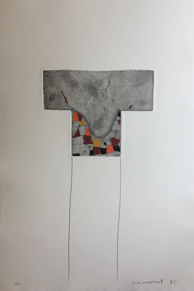 Etching Guinovart - Fulles 10