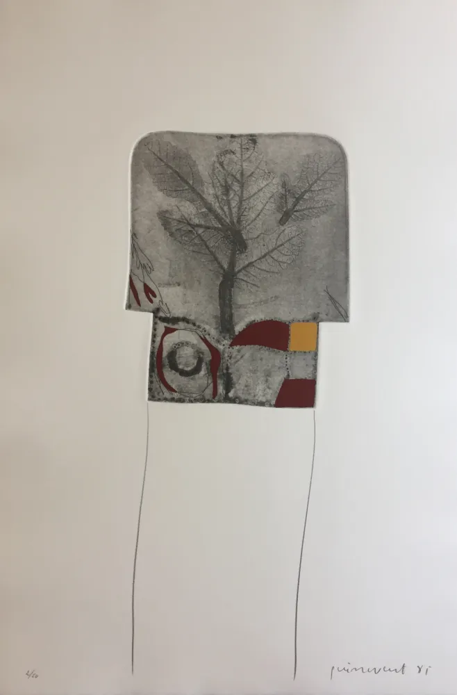 Etching Guinovart - Fulles 2