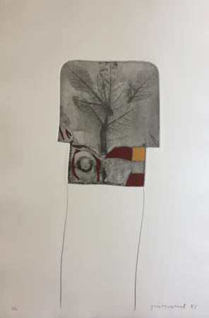 Etching Guinovart - Fulles 2