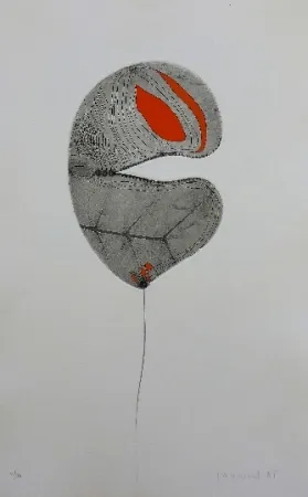 Etching Guinovart - Fulles 6