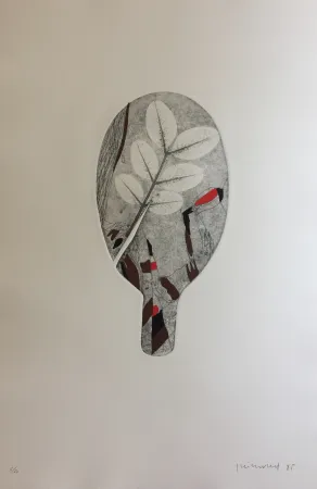 Etching Guinovart - Fulles 8