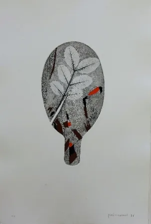 Etching Guinovart - Fulles 8