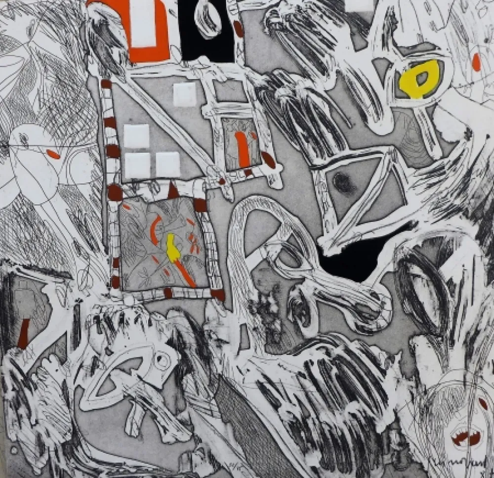 Etching Guinovart - Garcia Lorca 3