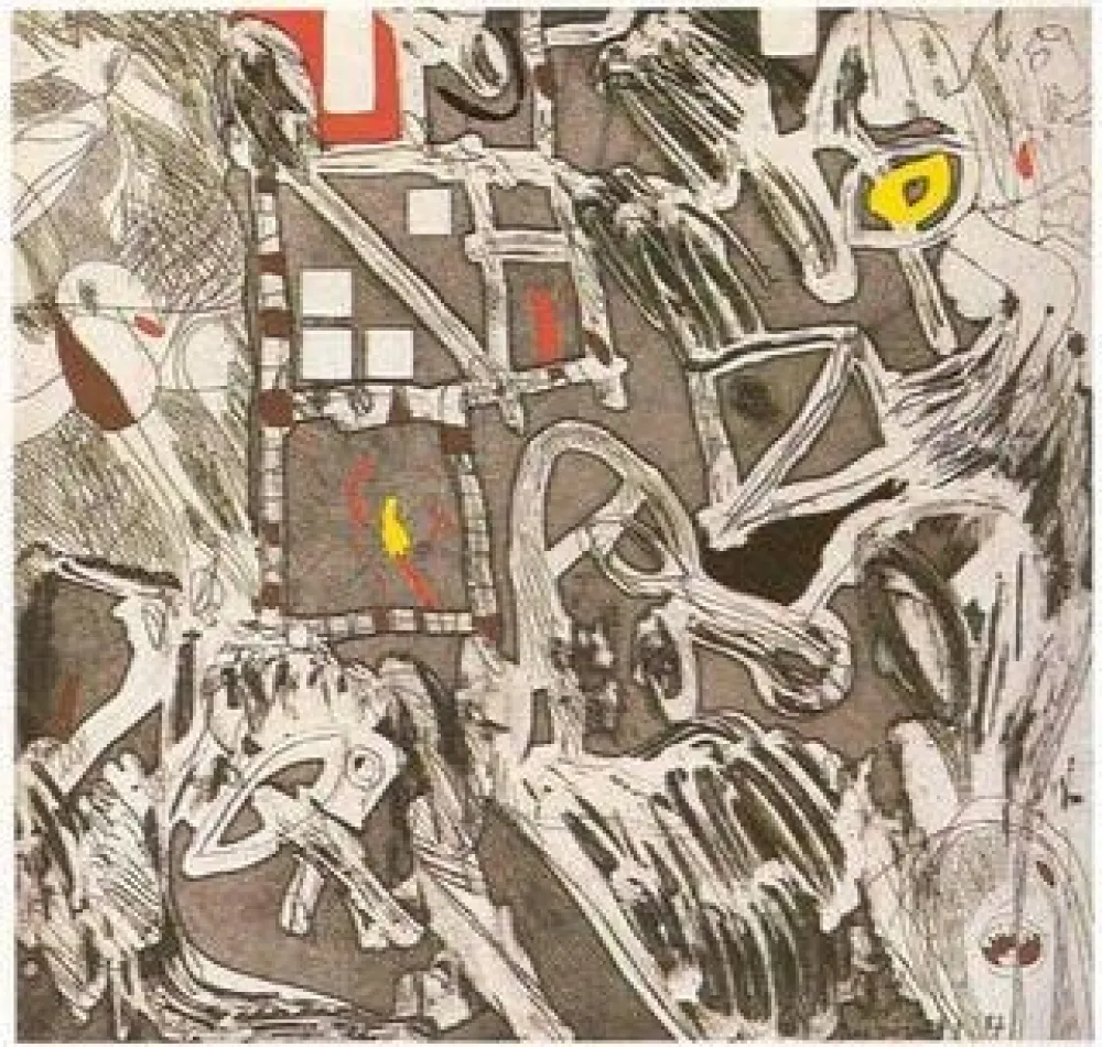 Etching Guinovart - Garcia Lorca 5