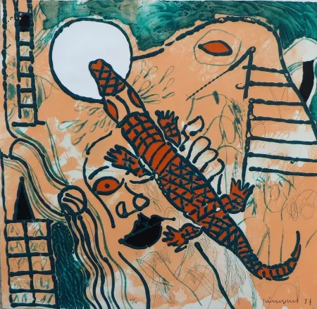 Etching Guinovart - Garcia Lorca 8