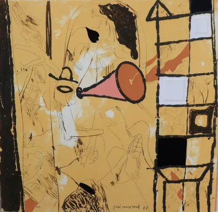 Etching Guinovart - Garcia Lorca 9