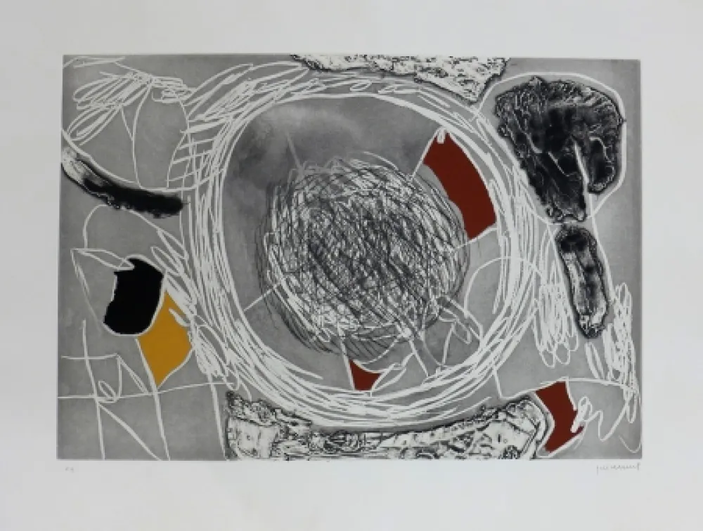 Etching Guinovart - Imatges de temps 4