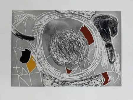 Etching Guinovart - Imatges de temps 4