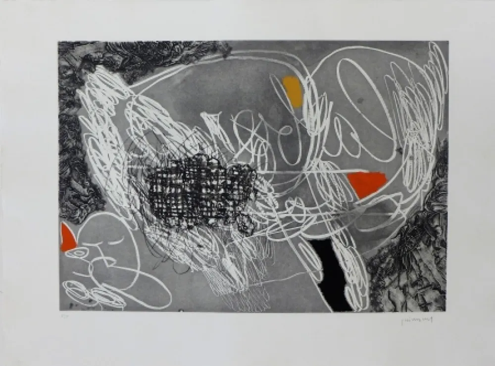 Etching Guinovart - Imatges de temps 7