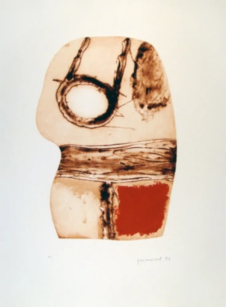 Engraving Guinovart - Imatges i Terra II