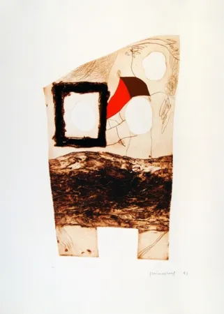 Engraving Guinovart - Imatges i Terra IV