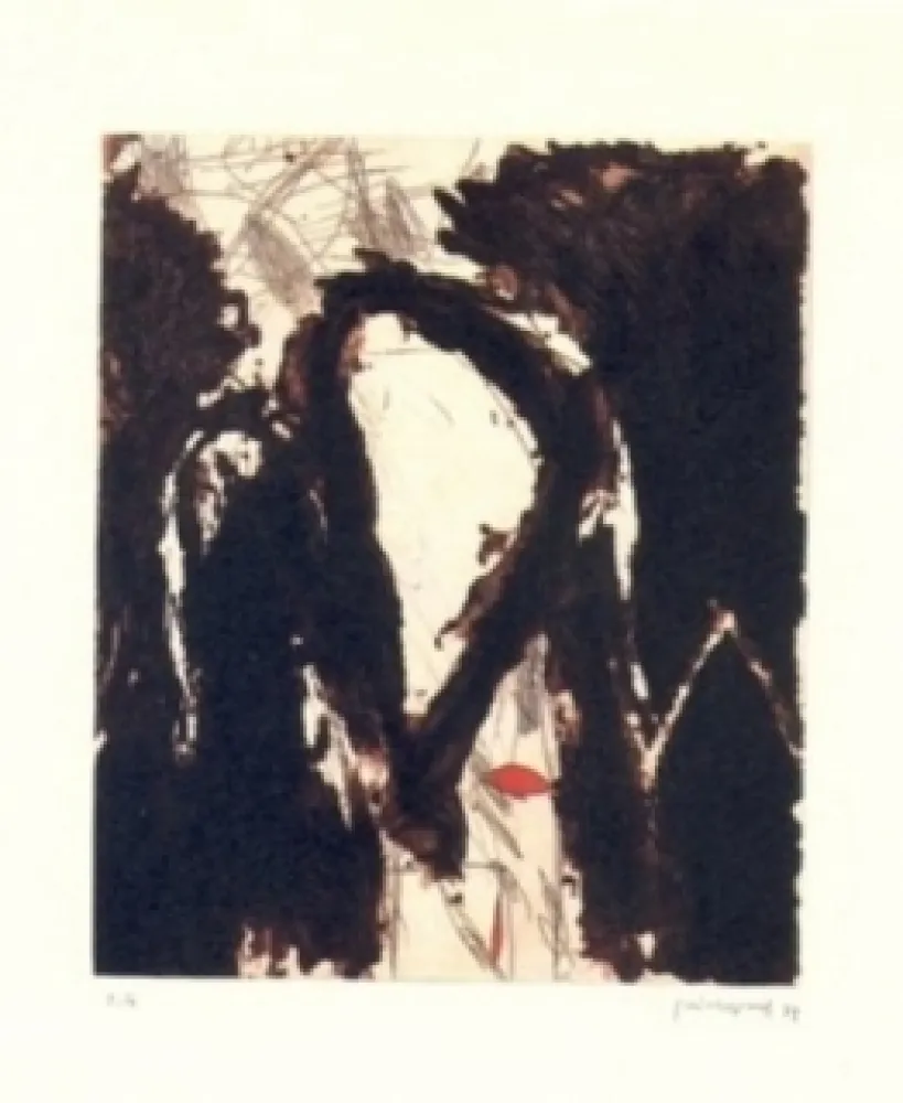 Etching Guinovart - La nit