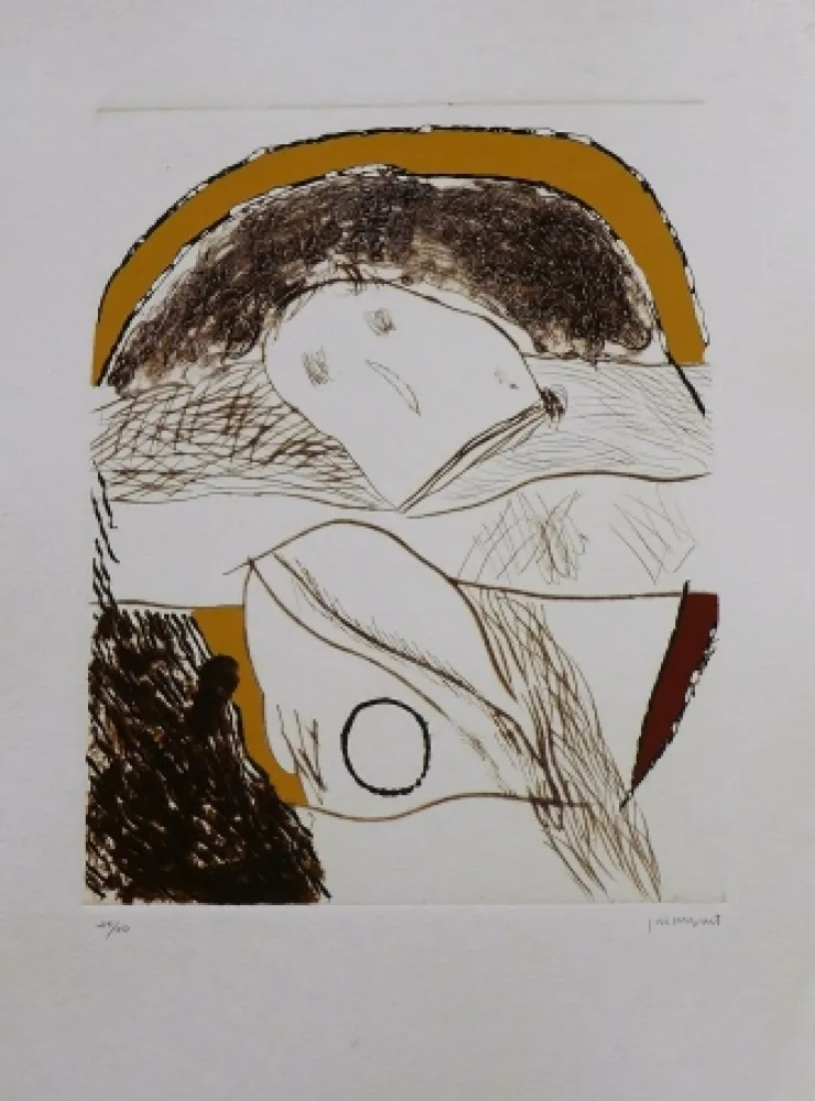 Etching Guinovart - Llaurat 2