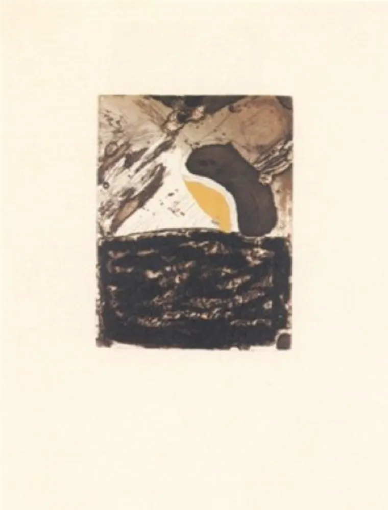 Etching Guinovart - L'últim ocre