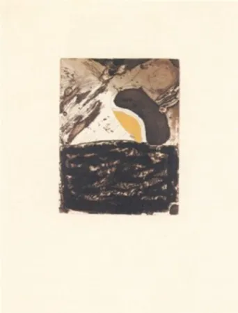 Etching Guinovart - L'últim ocre