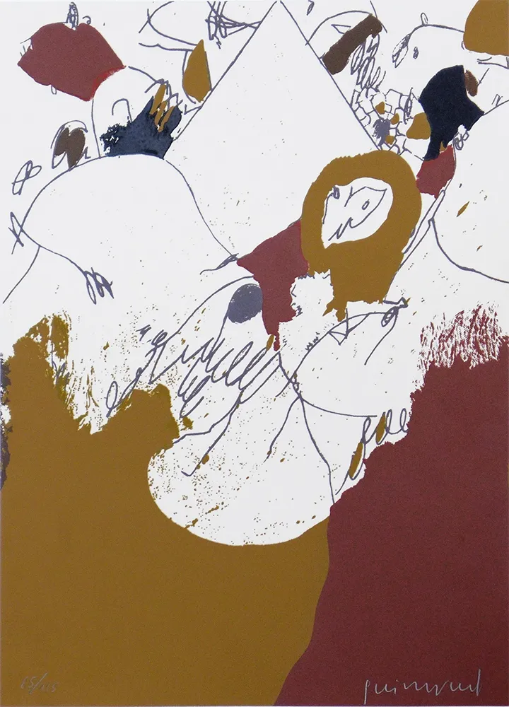 Screenprint Guinovart - S / T