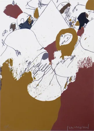 Screenprint Guinovart - S / T