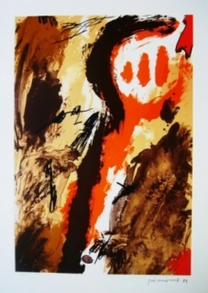 Lithograph Guinovart - Sans titre 10