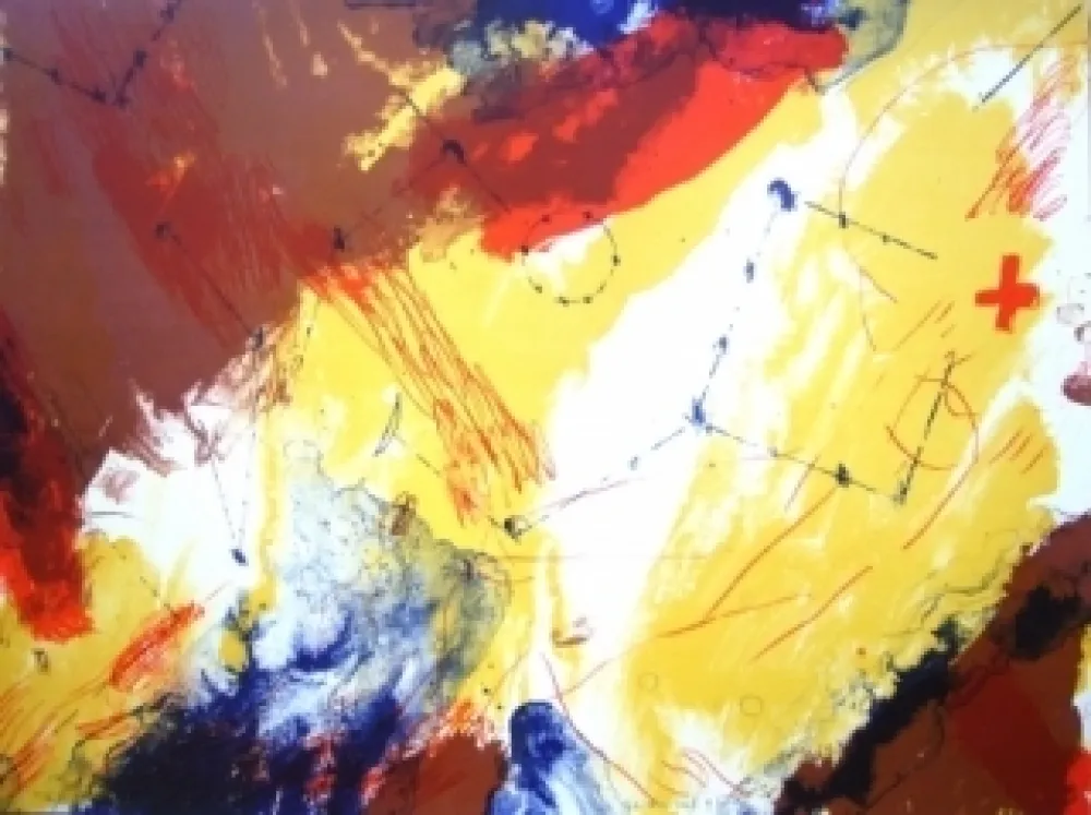 Lithograph Guinovart - Sans titre 11