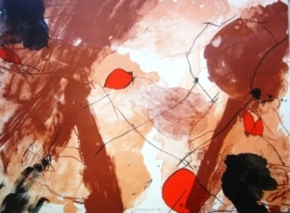 Lithograph Guinovart - Sans titre 12