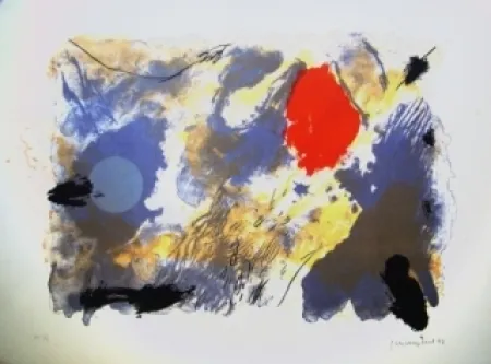 Lithograph Guinovart - Sans titre 13