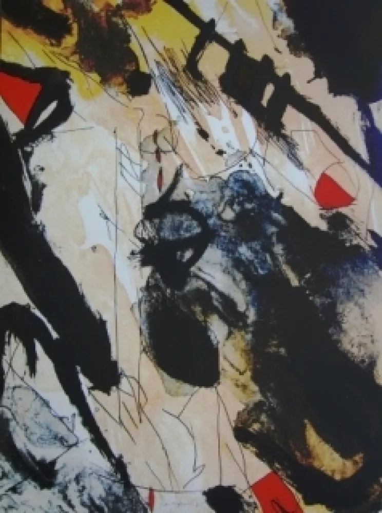 Lithograph Guinovart - Sans titre 15