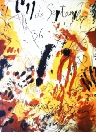 Lithograph Guinovart - Sans titre 16