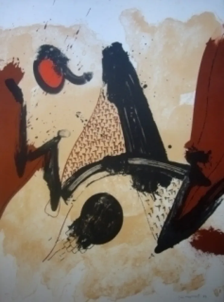 Lithograph Guinovart - Sans titre 20