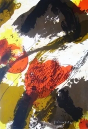 Lithograph Guinovart - Sans titre 22