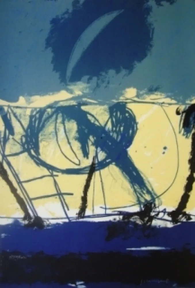 Lithograph Guinovart - Sans titre 5