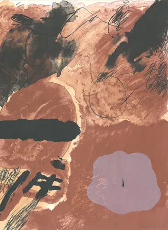 Lithograph Guinovart - Sans titre 9