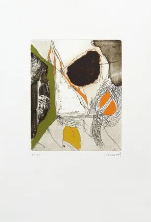 Engraving Guinovart - Sèpia 2