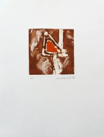 Etching Guinovart - Siena torrada 6