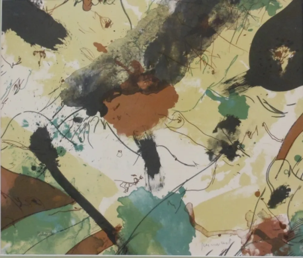 Lithograph Guinovart - Sin titulo