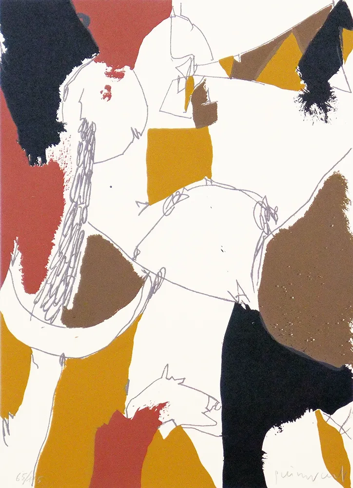 Screenprint Guinovart - S/T