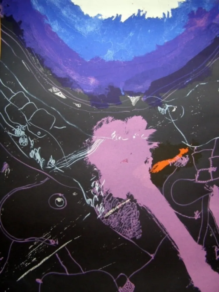 Lithograph Guinovart - S/T