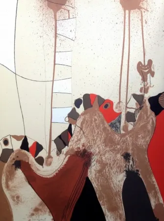 Lithograph Guinovart - S/T