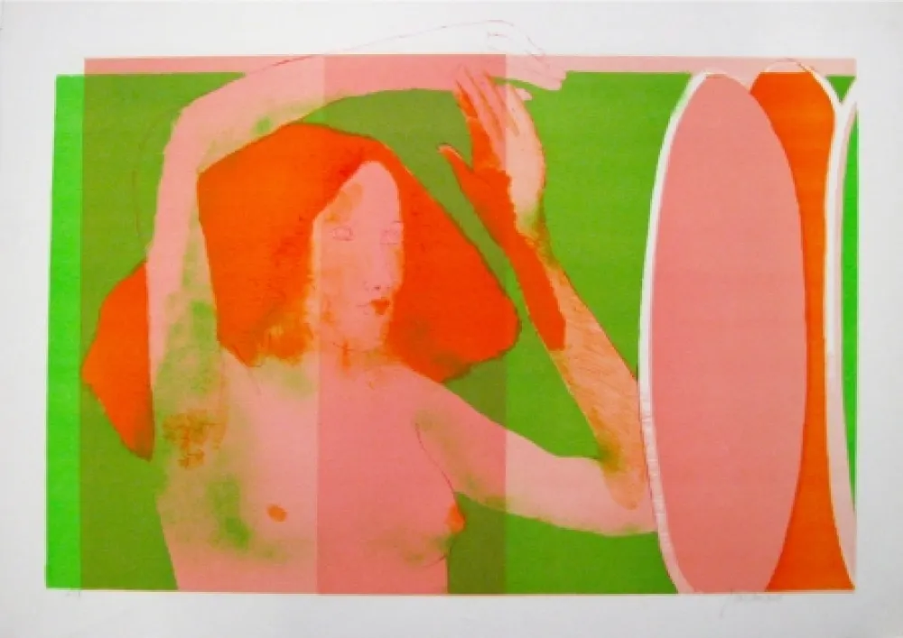 Lithograph Guiramand - Untitled