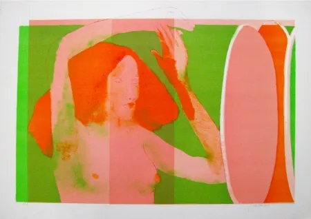 Lithograph Guiramand - Untitled