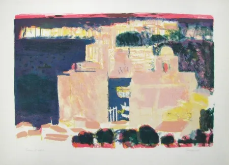 Lithograph Guiramand - Untitled