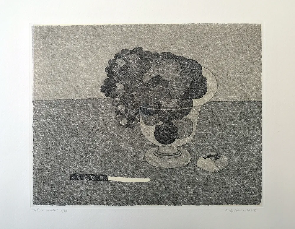 Engraving Gulino - Natura morta