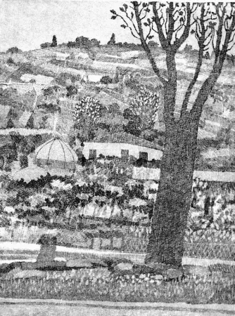 Engraving Gulino - Paesaggio