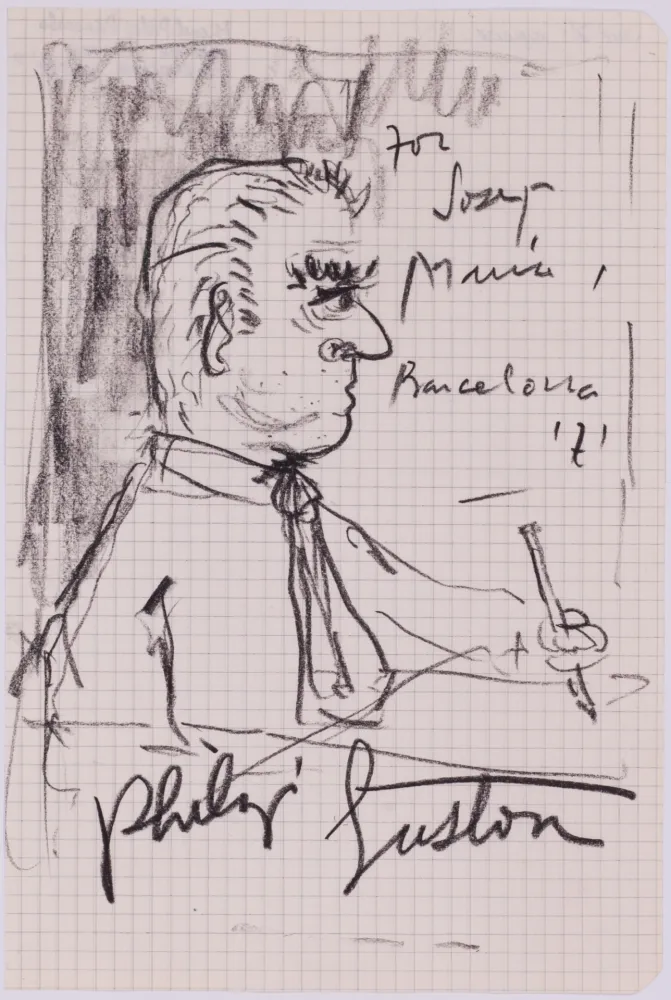 No Technical Guston - Untitled