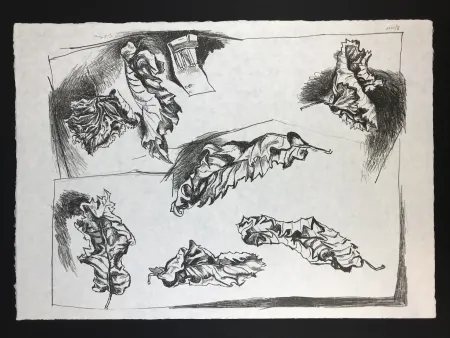Lithograph Guttuso - Foglie