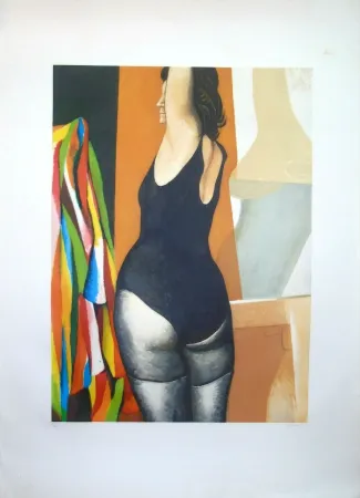 Etching And Aquatint Guttuso - La ballerina