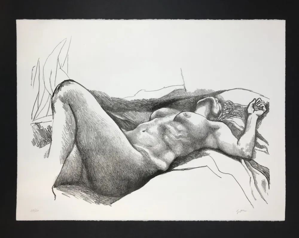 Lithograph Guttuso - Senza titolo