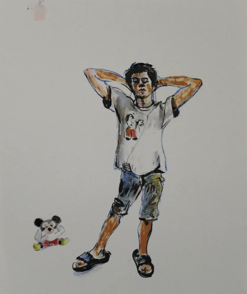 Lithograph Hadzihasanovic - Sketches from Catalunya